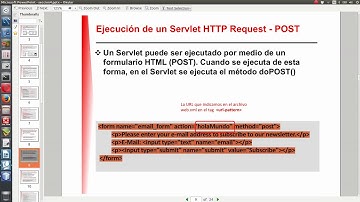 CURSO JAVA EE - 8. EJECUTAR UN SERVLET DESDE UNA URL