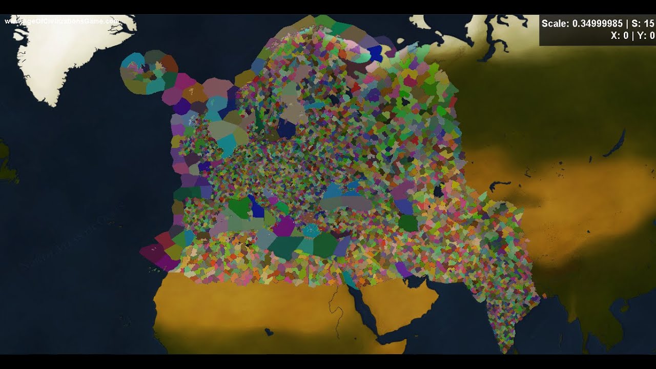 civilization ii map civilization ii map