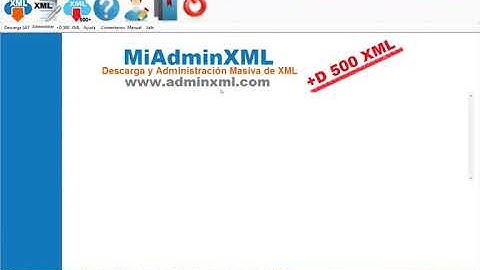 Descarga Masiva de XML mas de 500 MiAdminXML