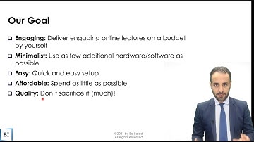 How to Setup a Budget (sub-$200) Office/Home Studio for Online Teaching/Lectures/Presentations