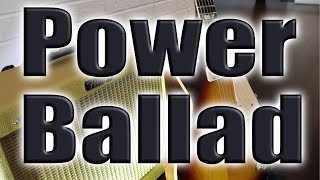 Power Ballad 2 - Guitar Backing Track - Key of D chords