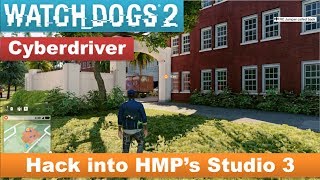 Watch Dogs 2 - Easiest way to hack into HMP's studio 3 / Cyberdriver [Written Commentary] screenshot 5