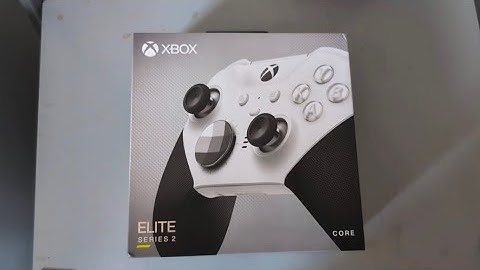 Unboxing New Xbox Elite Series 2 Core Controller (White) - Brand New!!!!!!