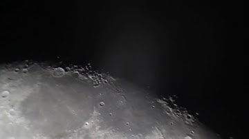 Arduino DIY Tracker locks the Moon on 10" Modified Reflector - Session 3