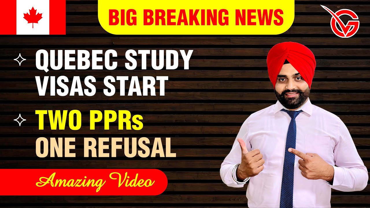 QUEBEC BIG UPDATE| QUEBEC PPRs| CANADA VISA UPDATES 2021| QUEBEC STUDY ...