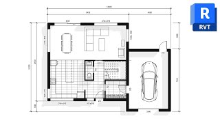 Revit 2023 Tutorial  Complete Floor Plan