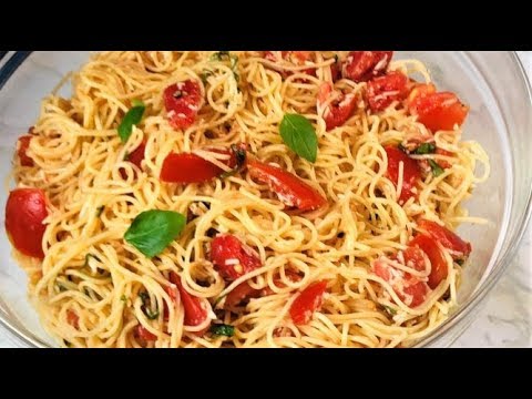 Ina Garten S Summer Garden Pasta Barefoot Contessa S Easy And Best Pasta Recipe Ever Youtube