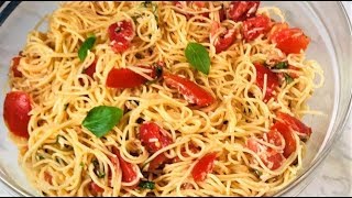 Ina Garten S Summer Garden Pasta Barefoot Contessa S Easy And Best Pasta Recipe Ever Youtube
