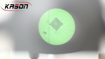 KASON How to calibrate the hardness block of Vickers hardness tester