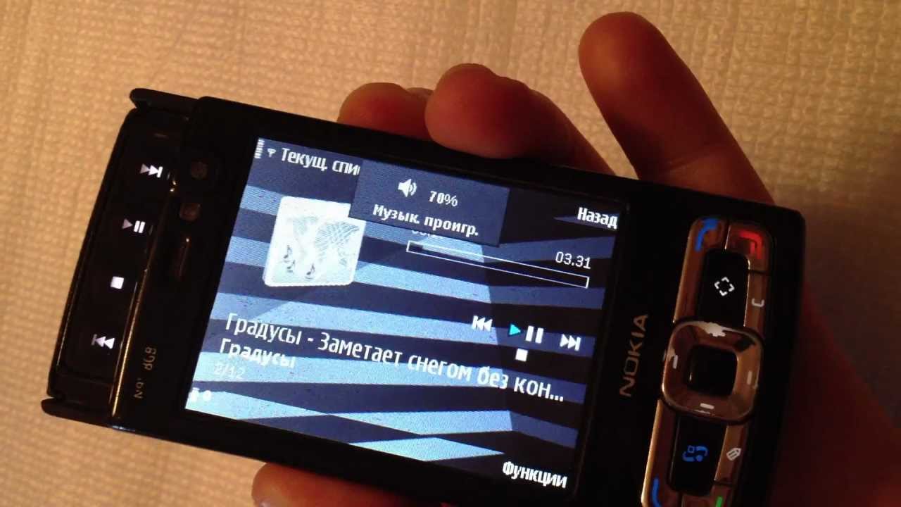 Nokia n 95 8 gb инструкция