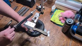 Sytools fixed angle sharpening system review and GAW Edc knife sharpening 14c28n