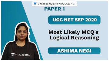 UGC NET SEP 2020 Paper 1 | Most Likely MCQ