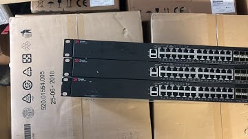 Connecting DAC cables on ICX7250-24 /48 stacked switches