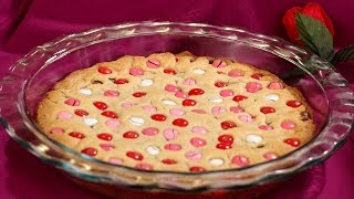 Valentine Cookie Pie Recipe - Amy Lynn's Kitchen