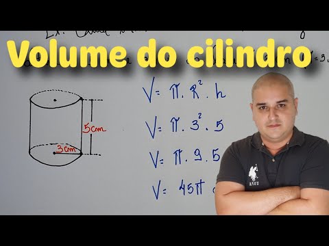 Vídeo: Como você encontra o volume de um cone dentro de um cilindro?