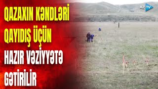 Qazaxın azad edilən kəndlərində proses başladıldı: DSX bu qurumla birgə hərəkətə keçdi