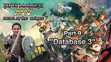 RPG Maker MV Development Series - Database (Part 3)