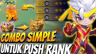 COMBO SIMPLE UNTUK PUSH RANK !! AUTO WINN !! TIPS COMANDER CHOU !! MAGIC CHESS GOGO