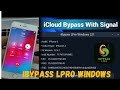 Nouveau bypass icloud ios 1217bypass icloud iphone 6 avec signal avec ibypass lpro windows