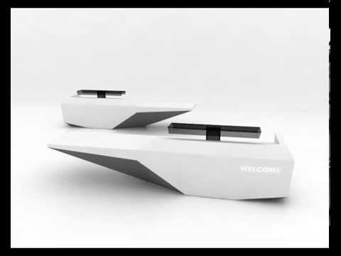 Isomi Fold Reception Counter / Desk - Call 01274 675515 for Special