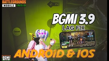 BGMI 3.9 Crash Fix 🔧 | iOS & Android Lag Freeze Problem Solved (100% Working)
