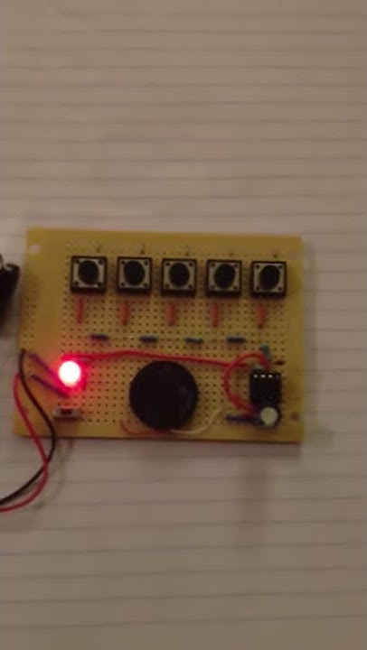 555 timer tone generator - YouTube