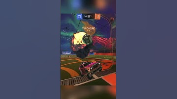 NEVER GIVE UP (i fly on him 😂) #rocketleague #rl