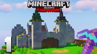 BAŞLANGIÇ KALEMİZ┇MINECRAFT SURVIVAL ▹ BÖLÜM 1