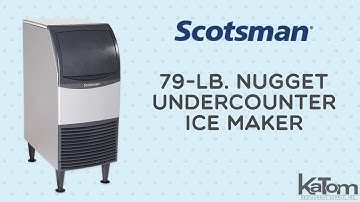 Scotsman 79-lb. Nugget Undercounter Ice Maker (UN0815A-1)
