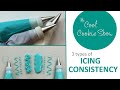 3 Types of Icing Consistency