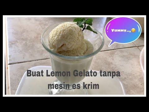 Video: Cara Membuat Ais Krim Lemon