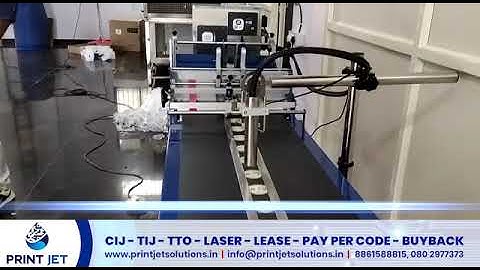 Linx 8840 coding on Ice cream Lid on auto feeder application