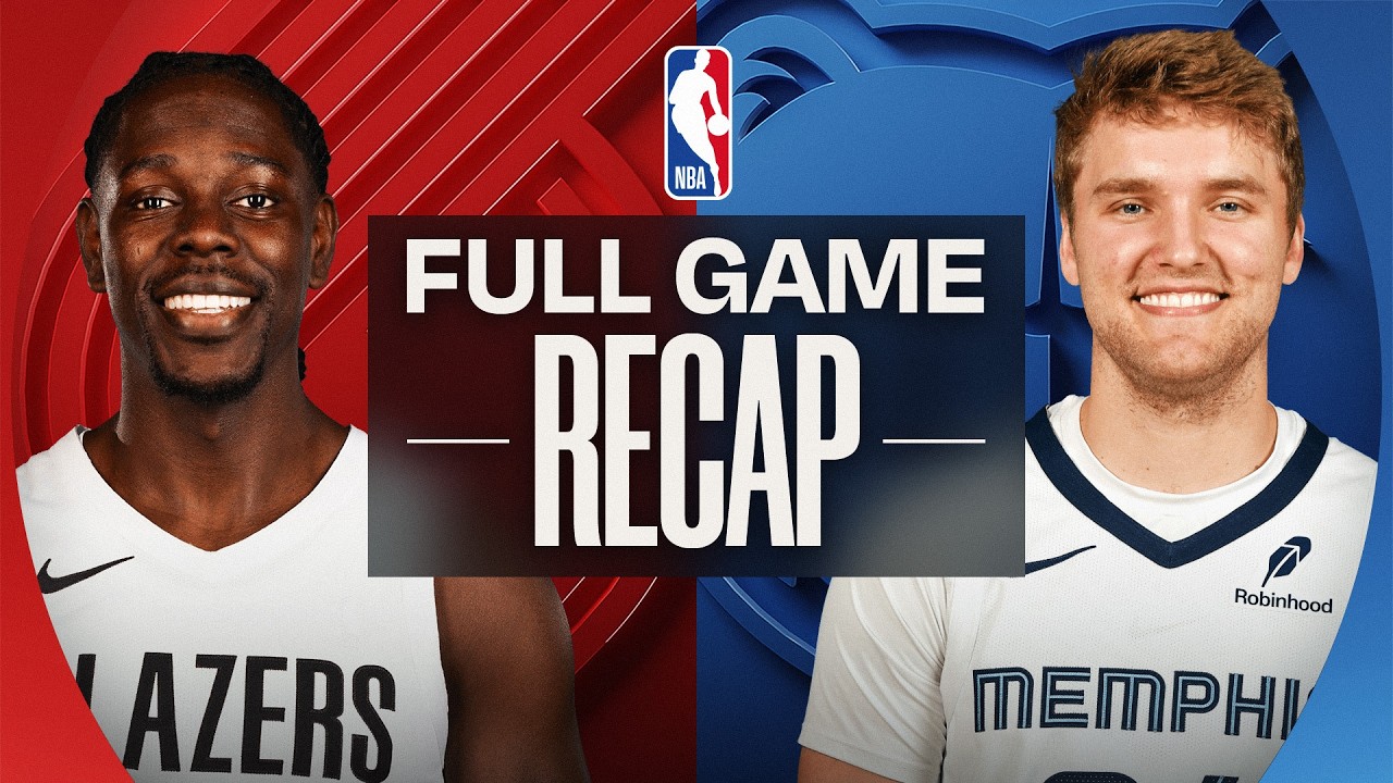 NBA: Grizzlies vs Trail Blazers