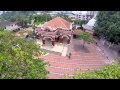 Aerial  buddhist maha vihara