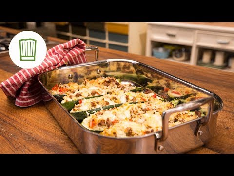 Rezept: Kartoffel-Zucchini-Gratin selber machen / ganz einfach und super lecker. 