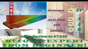 STAAD.pro Tutorial for Complete Beginners PART-5 of TUTORIAL-2.