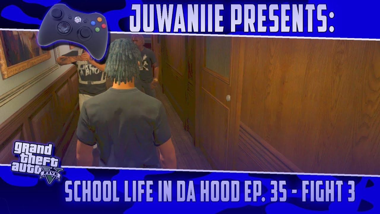 GTA5 School Life In Da Hood Ep. 35 - Fight 3 - YouTube