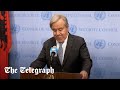 UN Chief denies accusations he tried to justify Hamas attacks