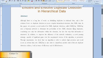 Efficient and Effective Duplicate Detection in Hierarchical Data