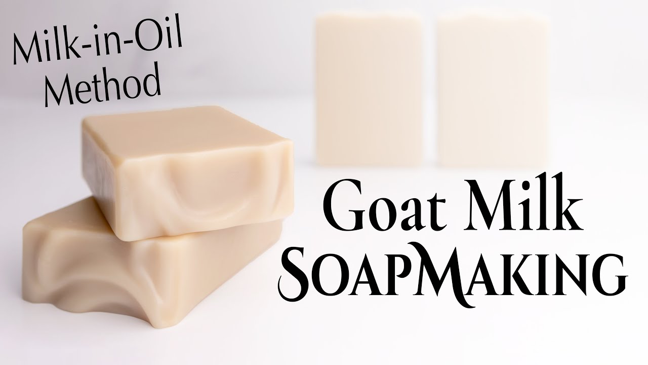 Goat Milk Soap Making using the Milk in Oil Method 