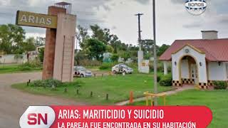 MARITICIDIO Y SUICIDIO EN ARIAS