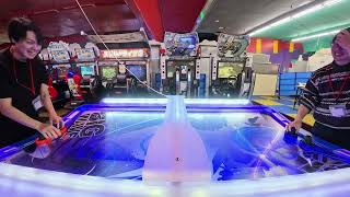Serious 1-on-1 Air Hockey Showdown | BIG WAVE【ENHEART】 screenshot 1