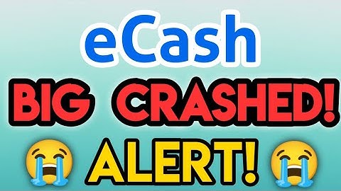 Ecash HUGE CRASHED! Alert! || XEC Ecash Price Prediction || Xec coin News Today
