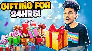 GIFTING MY FRIENDS FOR 24HOURS | *Epic Task* | #FAMCLASHERS