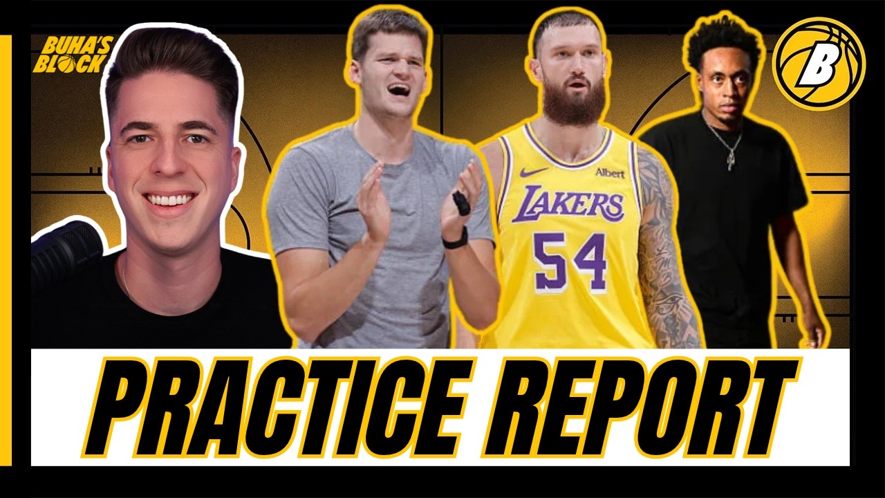 Lakers Practice Report: Injury Updates On Kessler & Sexton, Non-Kessler Lineups, Mamu Thriving