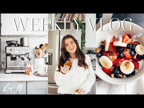 Chatty Vlog | Breville coffee update, reading, baking & cooking all week!