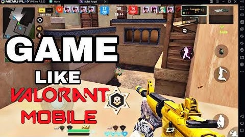 Valorant mobile like android game bullet angel ||Bullet angel game explore #valorantmobile