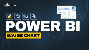 📊 Power BI Gauge Chart | Step-by-Step Tutorial 🚀 | 1stepGrow Academy
