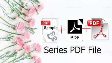 Creating Series PDF File In Offline Using Adobe Photoshop-2018.।। Creating multiple pages PDF files.