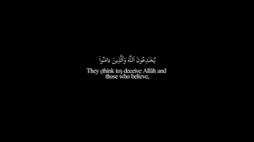 ومن الناس من يقول آمنا بالله وباليوم الآخر وماهم بمؤمنين|سورة البقرة|القارئ سالم الرويلي شاشة سوداء